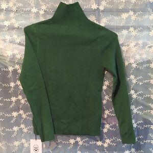 Cider Green Turtleneck Sweater